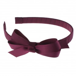 Red Garbow Hairband with Bow - 10 per pack