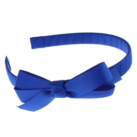 Light Blue Garbow Hairband with Bow - 10 per pack