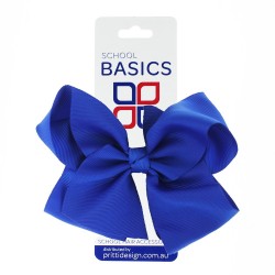 Light Blue XLarge Shilo Bow on Clip - 10 per pack