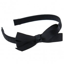 Midnight Blue Hairband with Jani Bow - 10 per pack