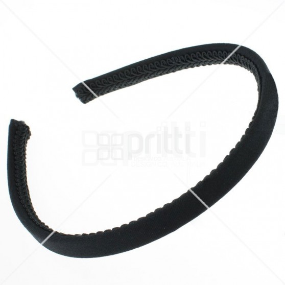 Black Alice Narrow Hairband - 10 per pack