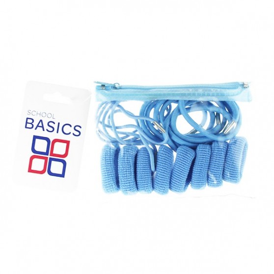 Light Blue Zip Purse Pack - per 10 pack