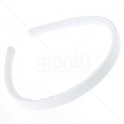 White Alice Narrow Hairband - 10 per pack