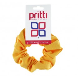 Marigold Large Fabric Scrunchie - 10 per pack
