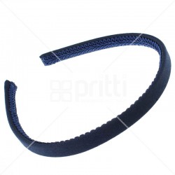 Navy Blue Alice Narrow Hairband - 10 per pack