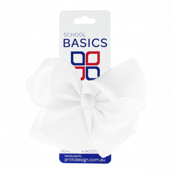 Navy Blue XLarge Shilo Bow on Clip - 10 per pack