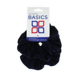 Black Basic Scrunchies Large 2 Piece - 10 per pack