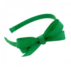 Emerald Hairband with Jani Bow - 10 per pack