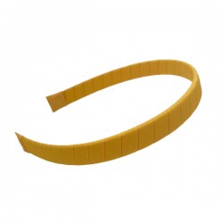 Gold Grosgrain Hairbands - 10 per pack