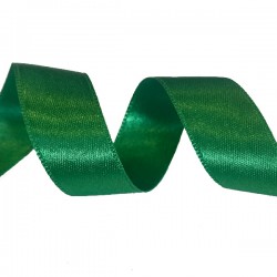 Emerald Green 20m Roll of 15mm Wide Ribbon - per roll
