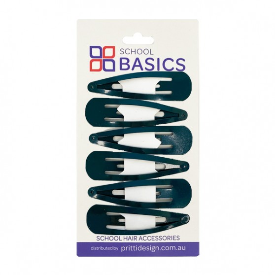 Bottle Green Large Snap Clips - 10 per pack