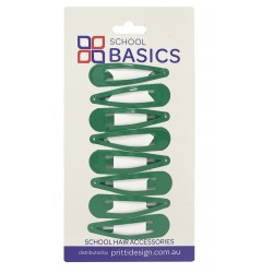 Emerald Basic Snap Clips 8 piece - 10 per pack
