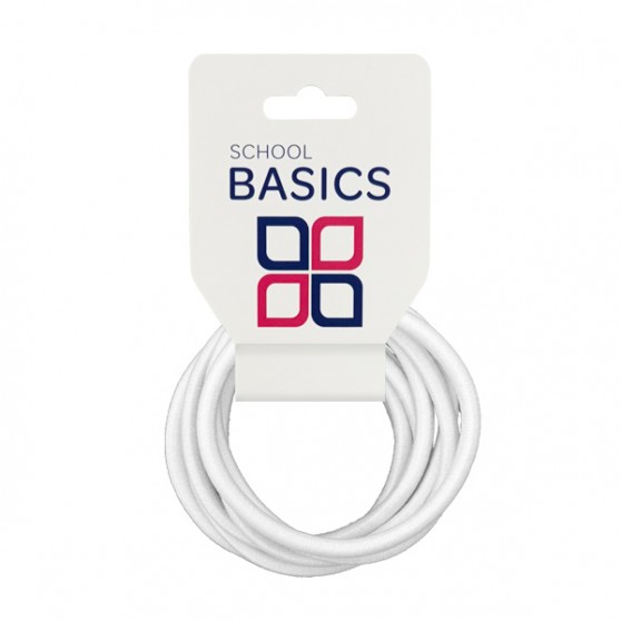 Maroon Snag Free Basic Elastics 8 piece - 10 per pack